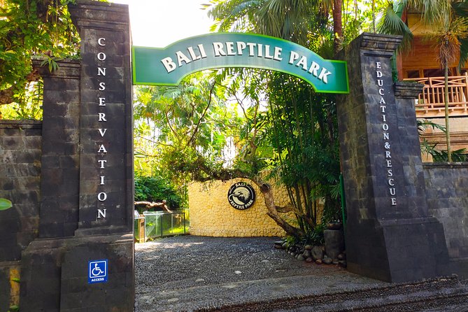 Bali Reptile Park Entrance Ticket - Booking Process and Availability