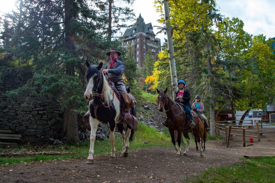 Banff: 4-Hour Sulphur Mountain Intermediate Horseback Ride - Important Information for Participants