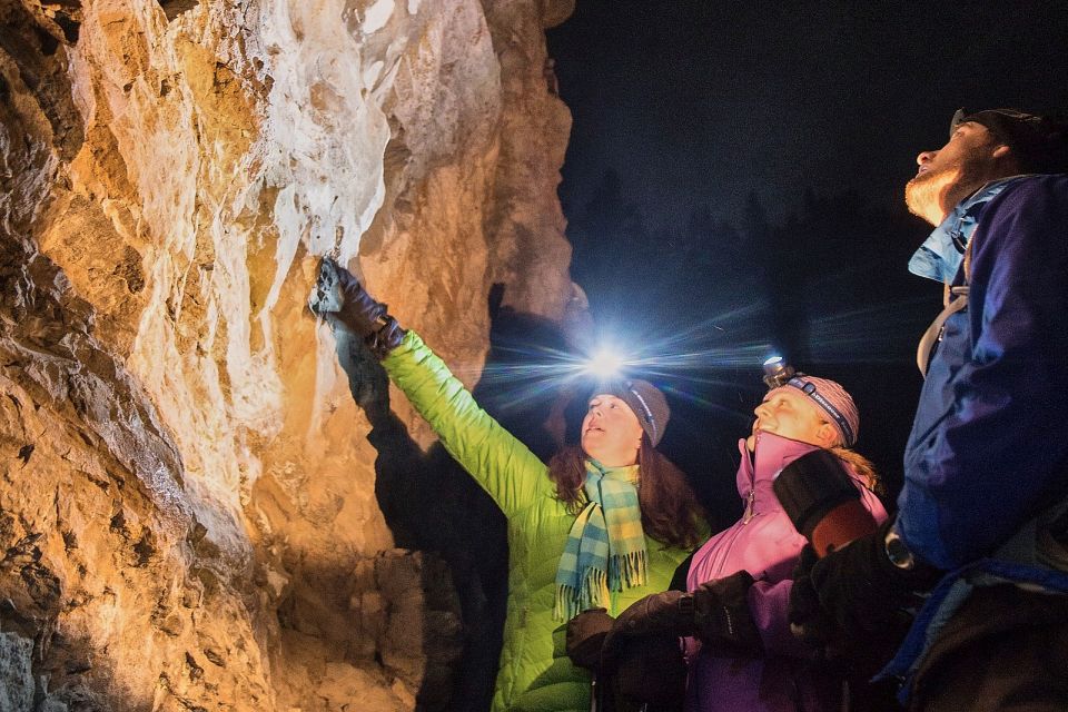 Banff: Johnston Canyon Evening Icewalk - Itinerary Details