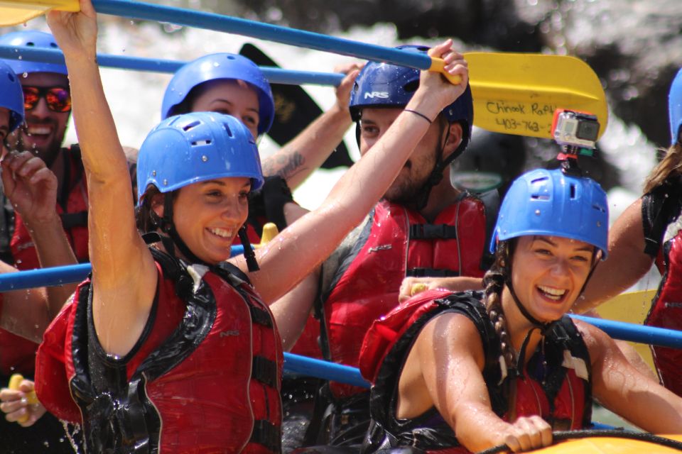 Banff: Morning Whitewater Rafting Tour in Horseshoe Canyon - Full Description