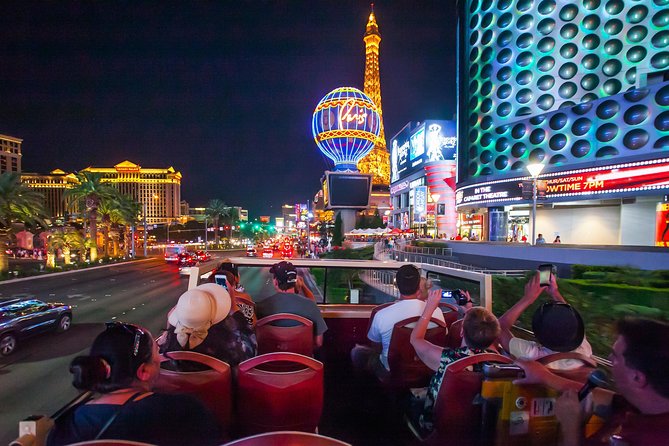 Big Bus Las Vegas Open Top Night Tour - Booking and Logistics