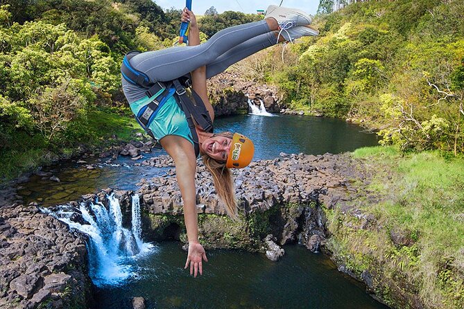 Big Island 9-Line Zipline Experience Plus Kayaking Tour - Location Highlights