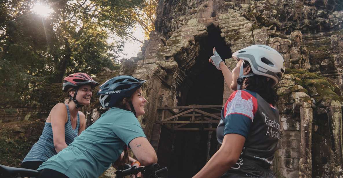 Bike the Angkor Temples Tour, Bayon, Ta Prohm With Lunch - Tour Experience