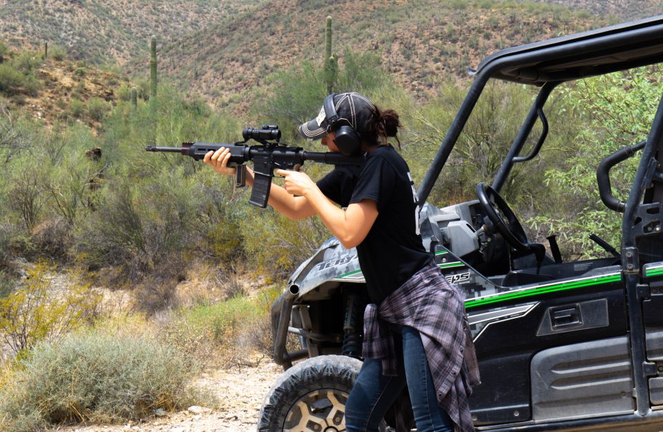Black Canyon City: Ride and Shoot Combo With ATV or UTV - Booking and Cancellation Policy