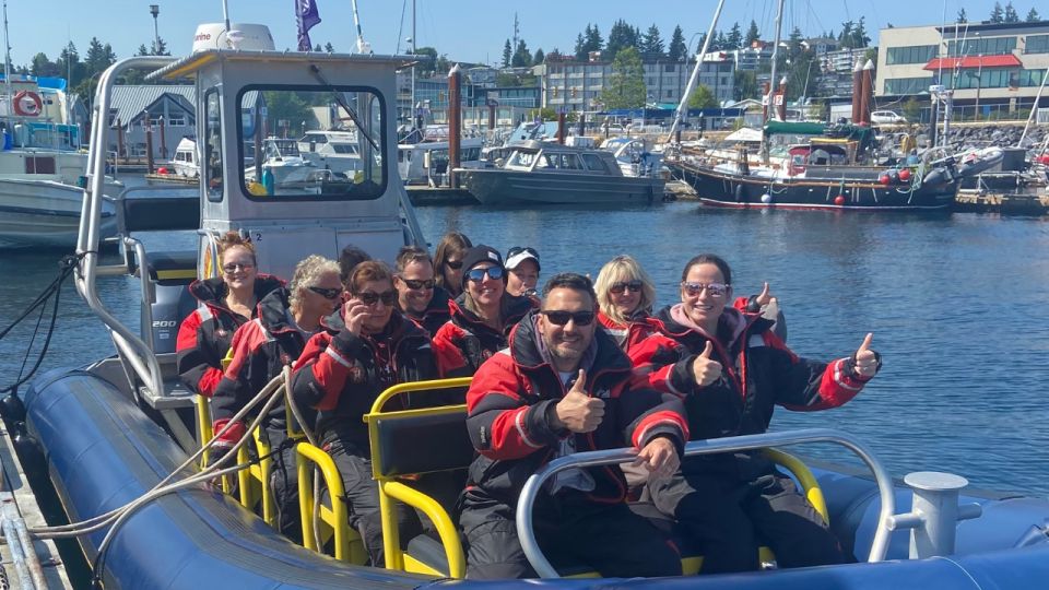Campbell River: Whale Watching Zodiac Boat Tour With Lunch - Full Experience Description