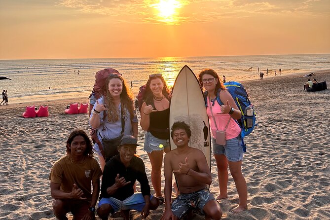 Canggu: 2 Hour Surfing Lesson With ISA Certified Instructor - Location and Duration Details