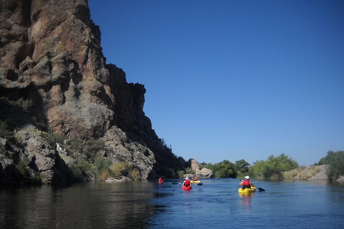 Canyon & Cliffside Kayaking on Saguaro Lake - Requirements and Policies