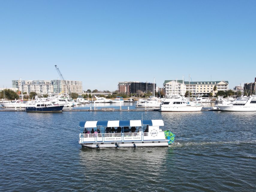 Charleston: Harbor Bar Pedal Boat Party Cruise - Private Group Booking Option
