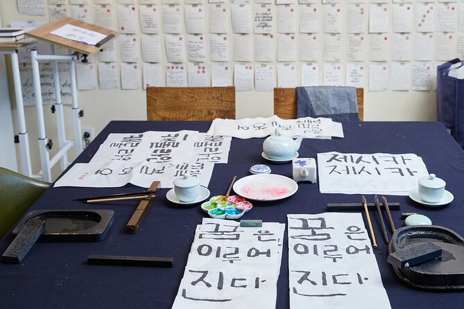 Create a Korean Calligraphy Scroll in Insadong Seoul - Cancellation Policy