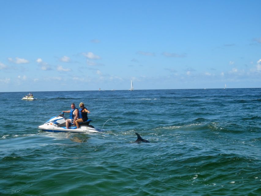 Destin: Crab Island Dolphin Watching Jet Ski Tour - Tour Highlights