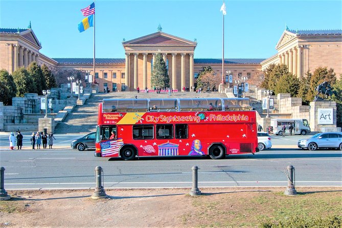 Double Decker Hop-On Hop-Off City Sightseeing Philadelphia (1, 2, or 3-Day) - Tour Inclusions and Features