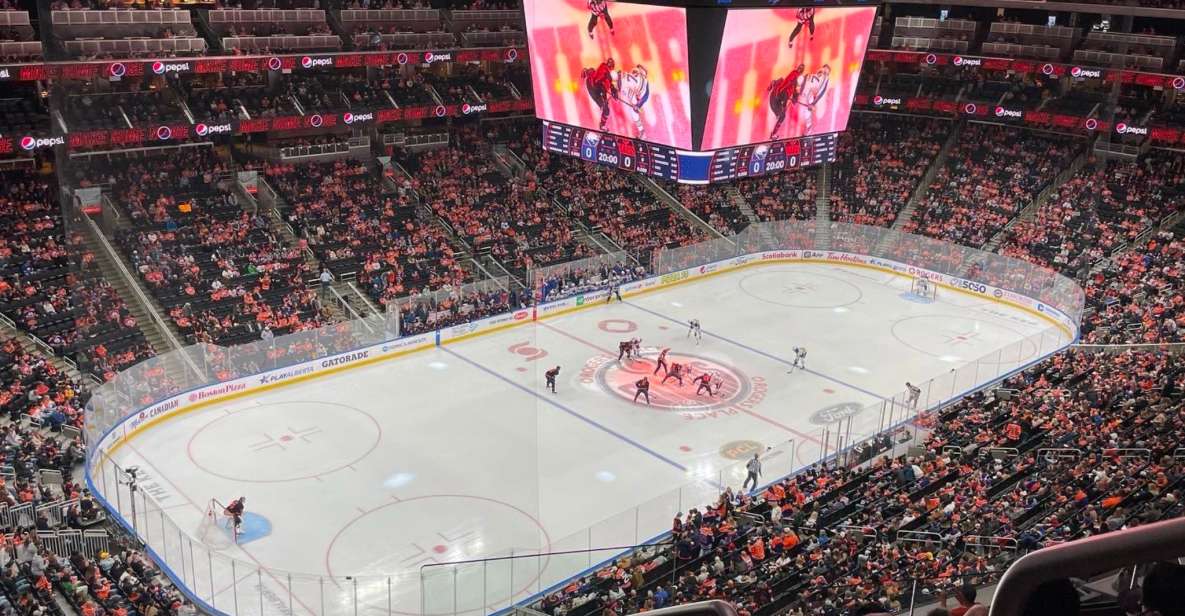 Edmonton: Edmonton Oilers Ice Hockey Game Ticket - Full Description