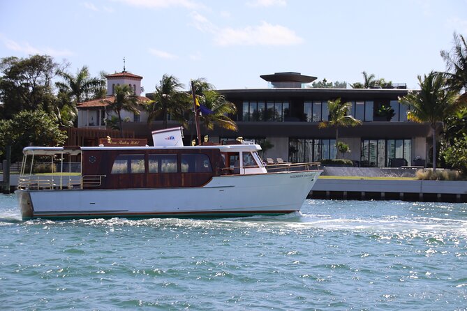 Explore Miami Beach via Vintage Yacht Cruise - Biscayne Bay Exploration