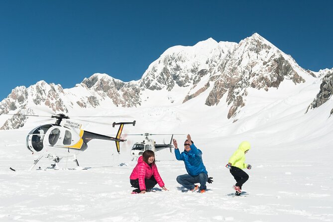 Fox Glacier and Snow Landing (Allow 20 Minutes - Departs Fox Glacier) - Key Points