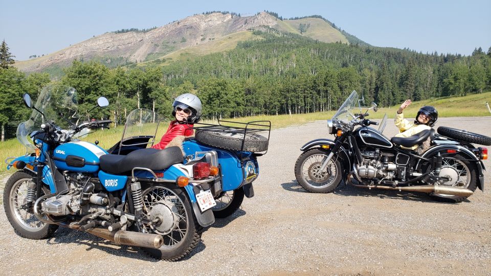 From Calgary: High Spirits Adventure in a Sidecar Motorcycle - Directions