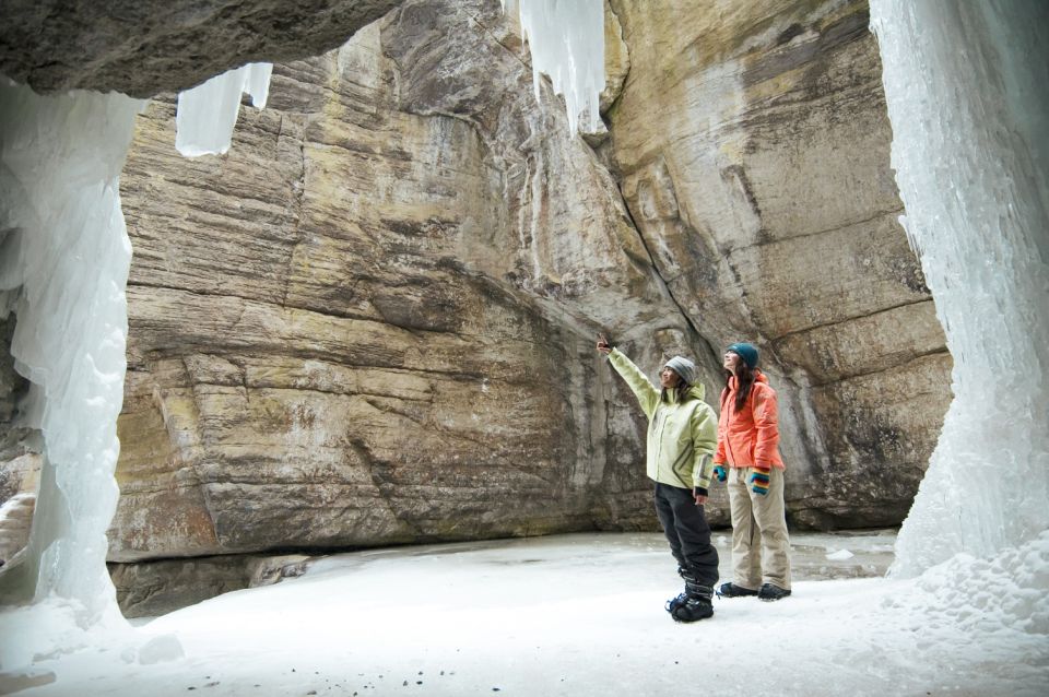 From Jasper: Maligne Canyon Guided Ice Walking Tour - Booking Information and Options