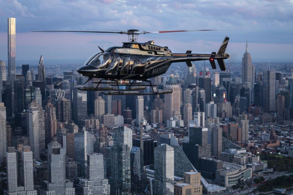 From New Jersey: City Lights or Skyline Helicopter Tour - Experience Highlights