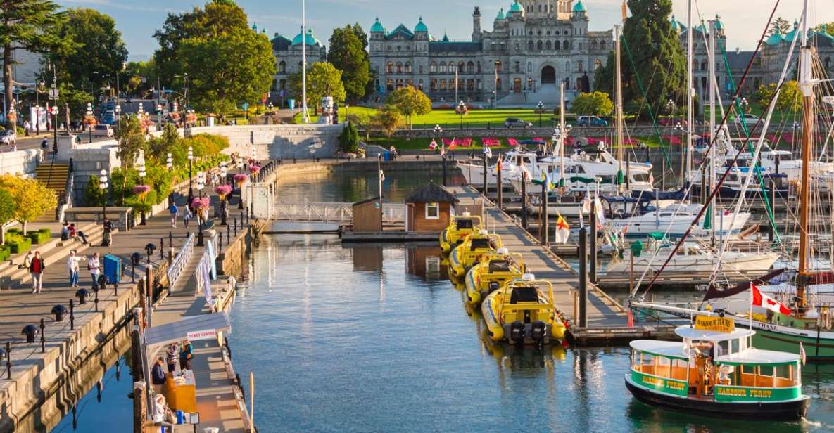 From Vancouver: Full-Day Victoria & Butchart Gardens Tour - Tour Highlights and Inclusions