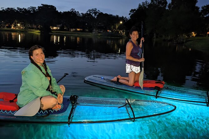 Glow in the Dark Clear Kayak or Clear Paddleboard in Paradise - Clear Kayak Vs. Clear Paddleboard