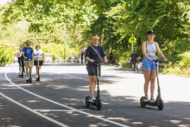 Guided Electric Scooter Tour of Central Park - Meeting and Pickup