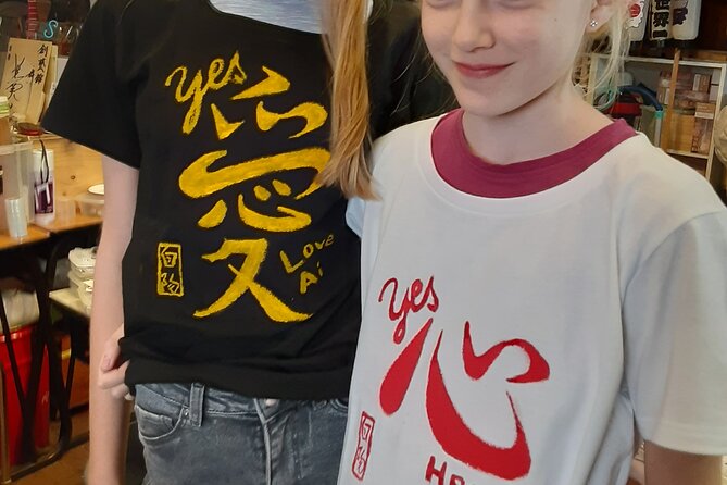 Handwriting Kanji With Ink on T-Shirt Private Art Class in Tokyo - Location Details
