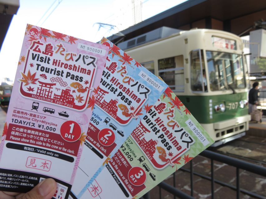 Hiroshima: 1, 2 or 3 Day Tourist Travel Card - Tour Experience