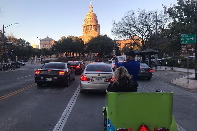 Historic Austin Private Pedicab Tour - Inclusions and Amenities