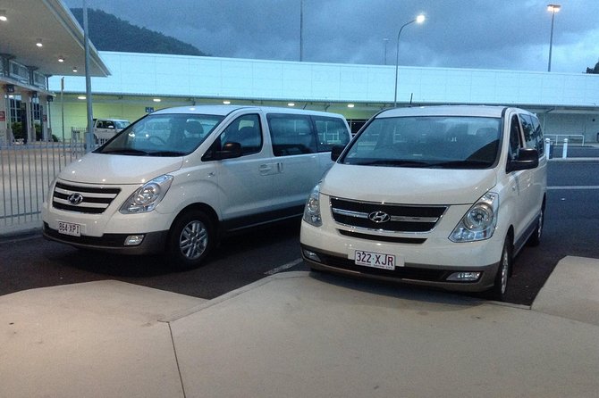 IMAX Private Transfer 7 Guests Cairns Airport to Palm Cove - Additional Information