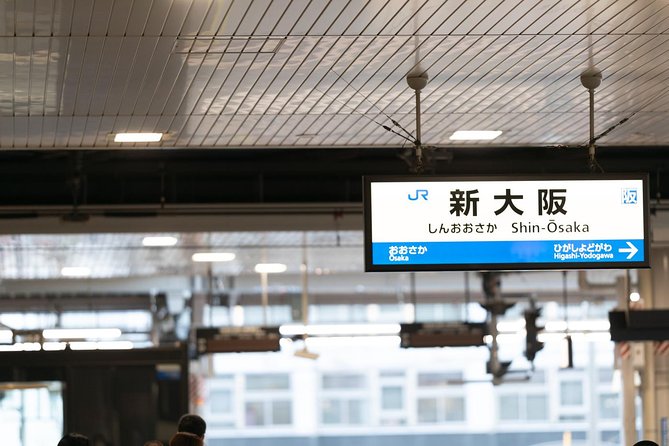 Japan Railway Station Shared Departure Transfer : Osaka to Shin Osaka Station - Baggage Limits and Requirements