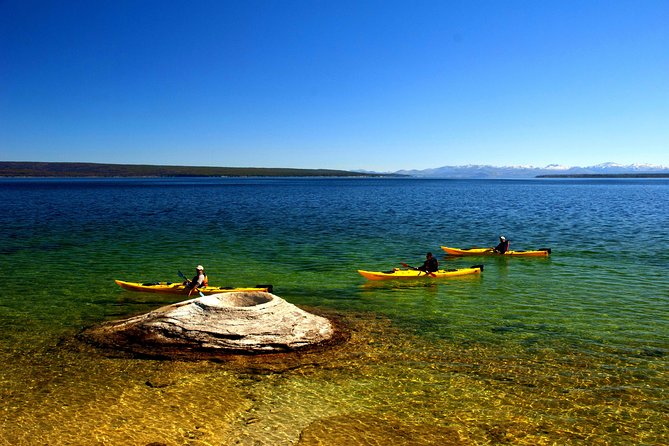 Kayak Day Paddle on Yellowstone Lake - Equipment and Guide