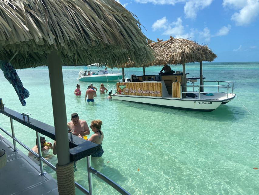 Key West: Private Florida Keys Sandbar Tiki Boat Cruise - Experience Highlights