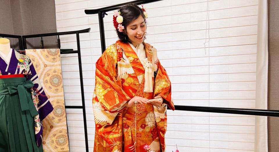 Kimono Experience and Japanese Home-Cooking Lesson Osaka - Booking Details