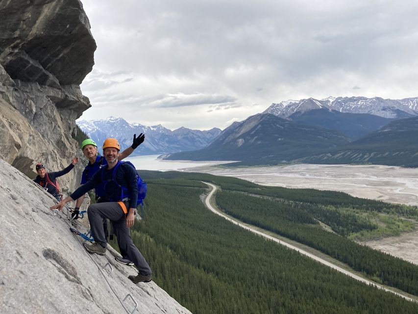 Lake Abraham Via Ferrata Climbing - Inclusions and Location