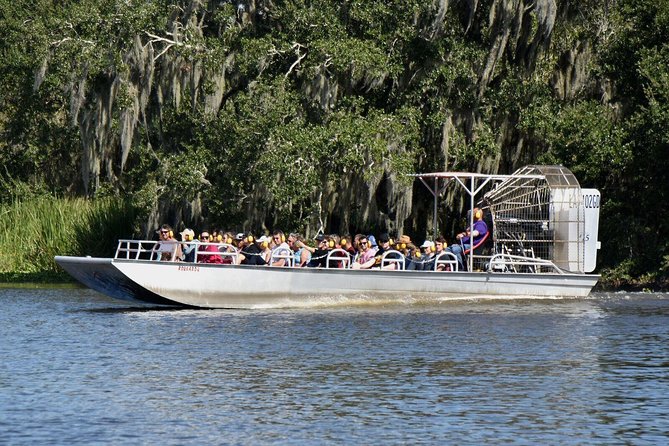 Large Airboat Ride With Transportation From New Orleans - Tour Itinerary