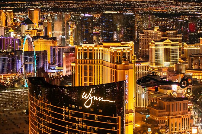 Las Vegas Strip Helicopter Night Flight With Optional Transport - Inclusions