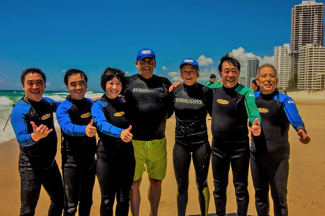 Learn to Surf at Broadbeach on the Gold Coast - Inclusions