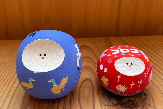 Lets Relax in a Japanese Garden ・With Lucky Daruma Doll Painting - Painting Your Own Lucky Daruma Doll