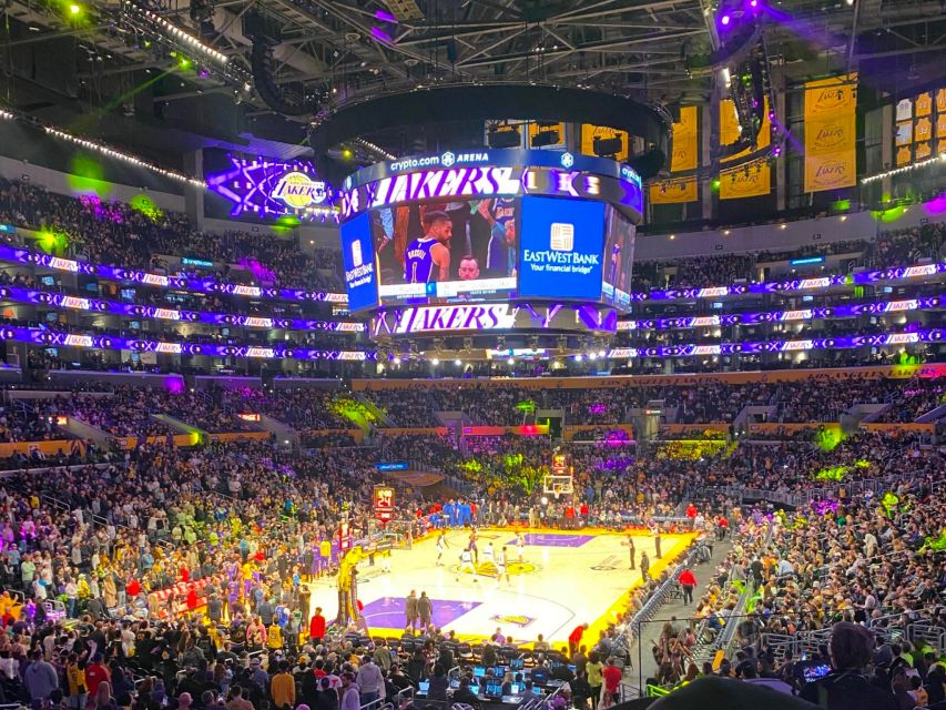 Los Angeles: Los Angeles Lakers Basketball Game Ticket - Participant Details