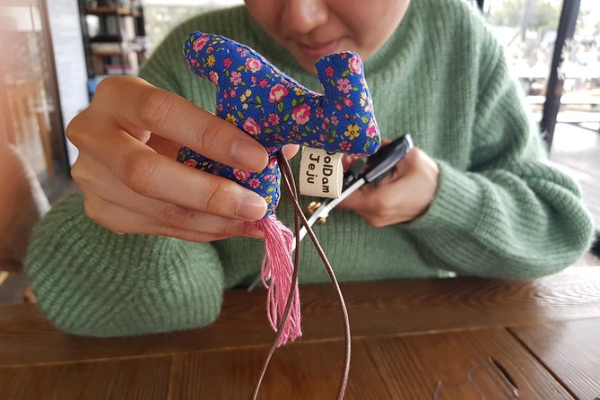 Making Jeju Pony Doll at Peaceful Seaside Cafe - Gathering Supplies for Doll Making