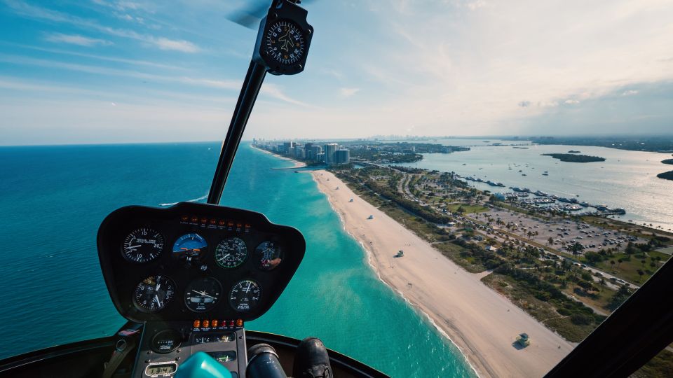 Miami: Luxury Private Helicopter Tour With Champagne - Scenic Highlights and Sightseeing