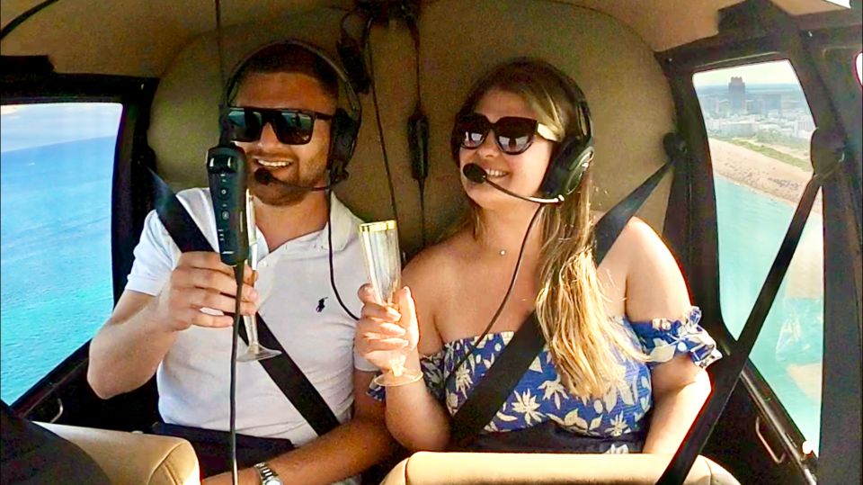 Miami: Private Romantic Helicopter Tour With Champagne - Location & Meeting Point