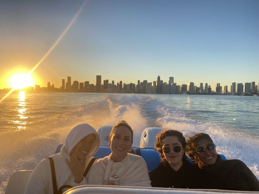 Miami: Private Sunset Boat Tour With Bottle of Champagne - Experience Highlights