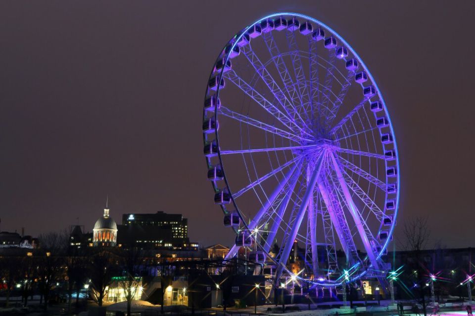 Montreal: Small Group Night Tour With La Grande Roue Entry - Tour Experience