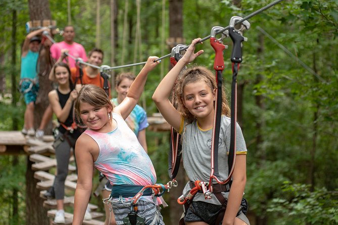 Morning Aerial Adventure Adult Course From Riegelwood - Inclusions Provided