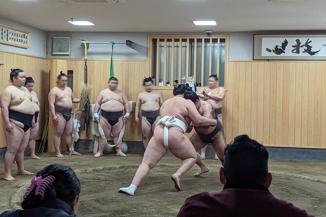 Morning Sumo Practice Viewing in Tokyo - Tour Inclusions
