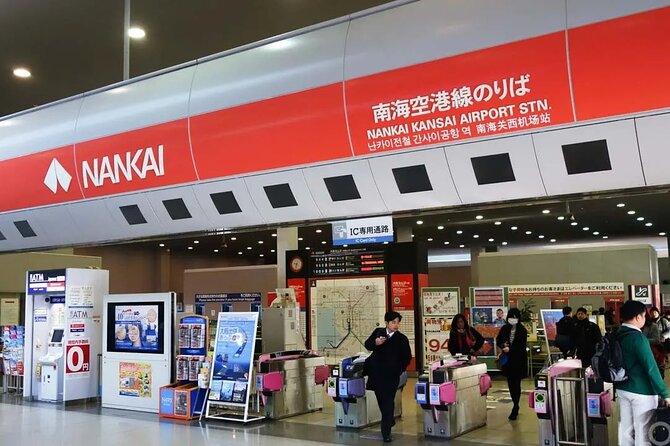 Nankai Line Airport Express Train Tickets (Kansai Airport or Namba Departure) - Station Accessibility