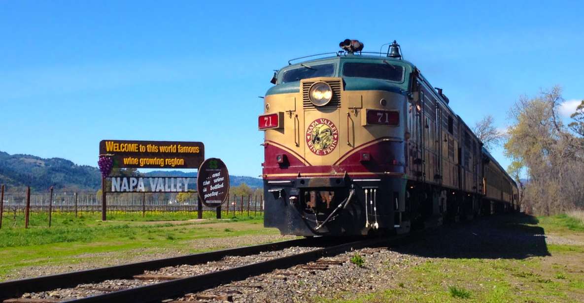 Napa Valley Wine Train: Gourmet Express Lunch or Dinner - Experience Highlights