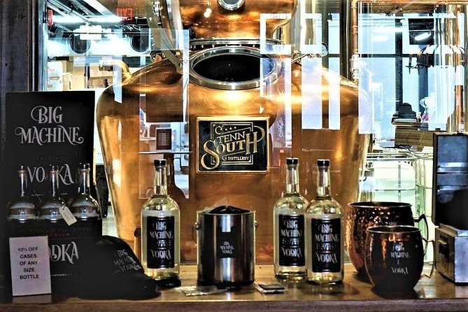 Nashvilles Big Machine Distillery Guided Tour With Tastings - Spirits Included in Tastings