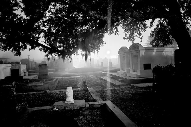 New Orleans Cemetery Bus Tour After Dark - Guide Expertise and Tools