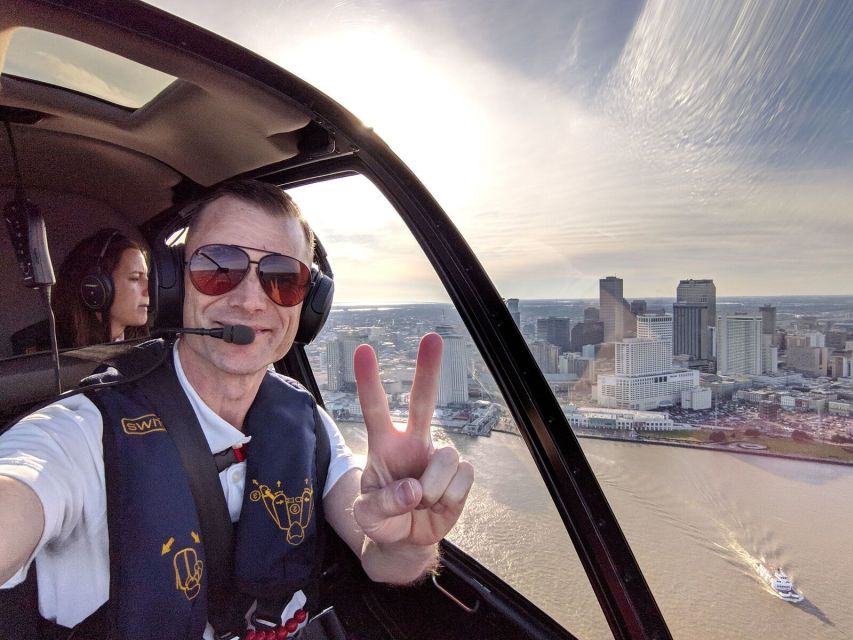 New Orleans: Daytime City Helicopter Tour - Booking Information